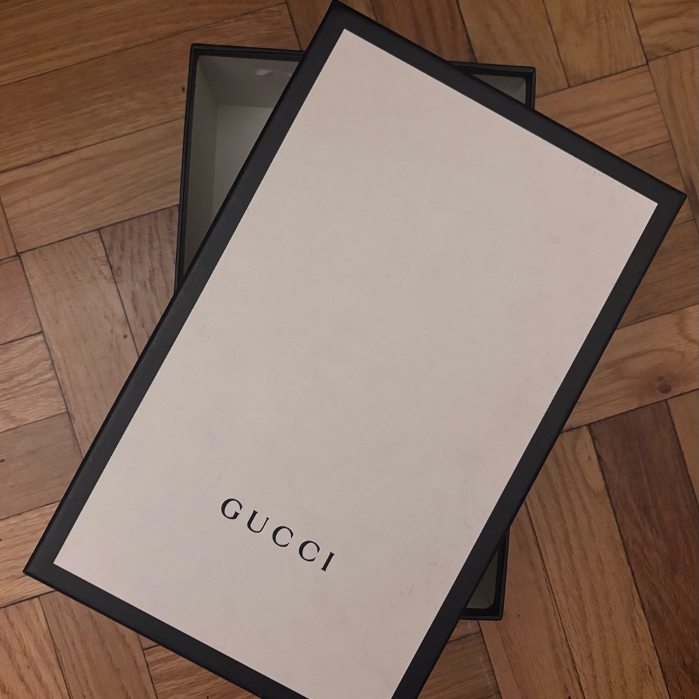 Gucci White Box with Black Edges
